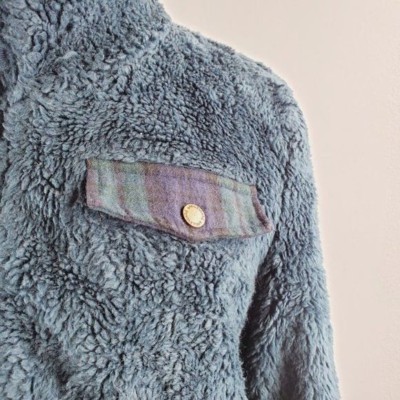 Pendleton Men's Teal Long Sleeve Wool Thermal Full Zip Jacket Size XL - Picture 5 of 10